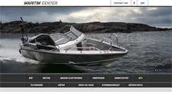 Desktop Screenshot of maritim-center.no