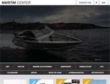 Tablet Screenshot of maritim-center.no