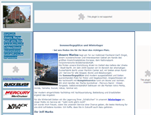 Tablet Screenshot of maritim-center.de
